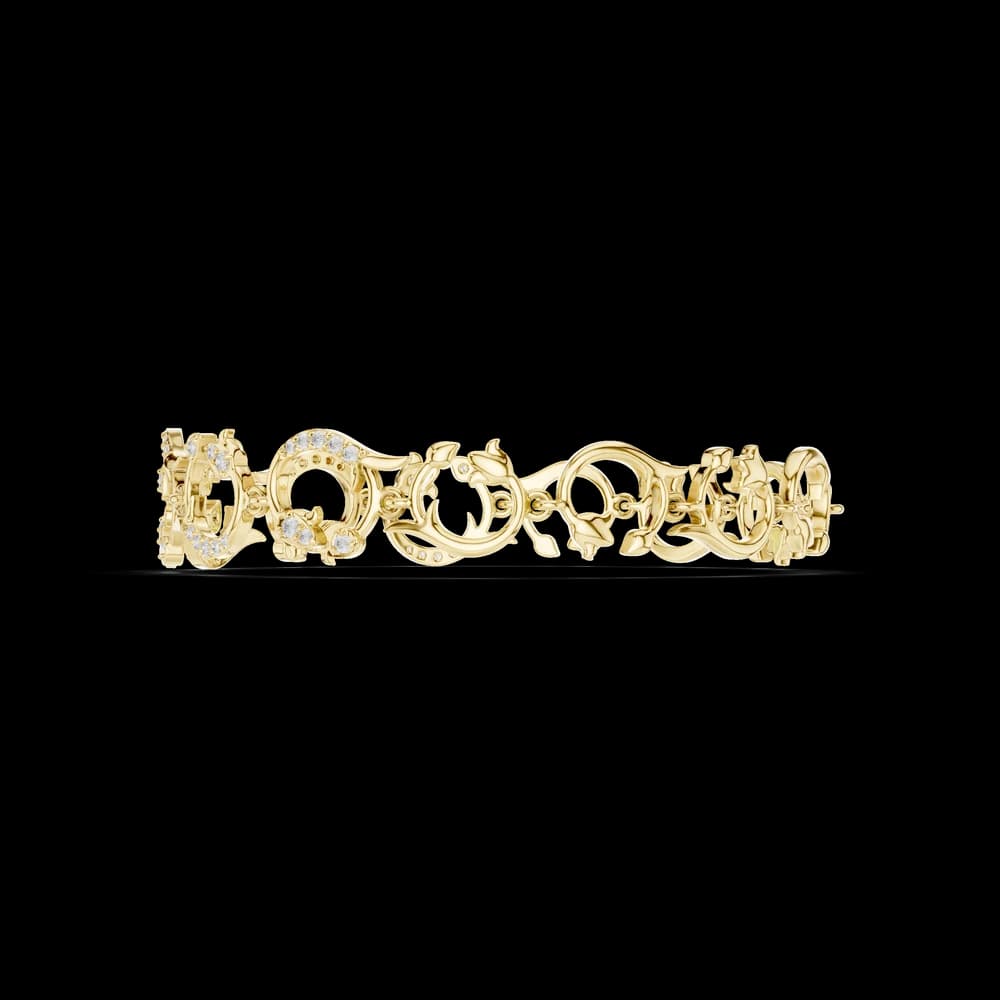 Round 0.54 Carat Lab Grown Diamond Bracelet - Image 6 Round 0.54 Carat Lab Grown Diamond Bracelet, view 6 of 6