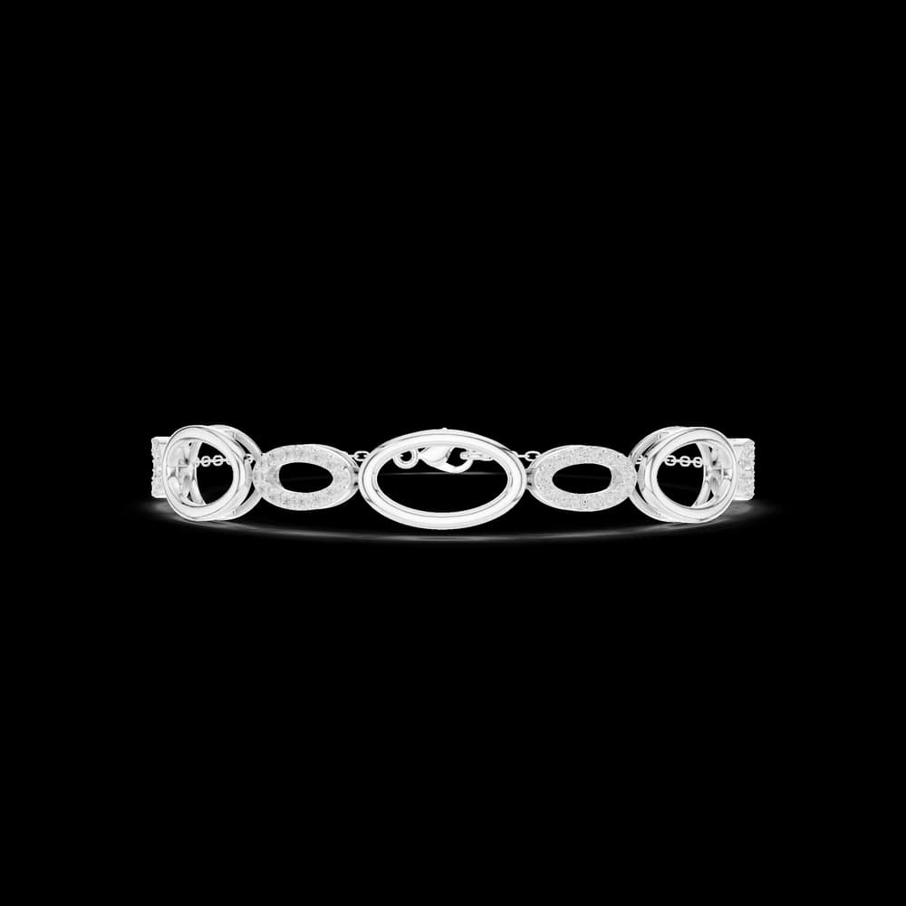 Round 0.58 Carat Lab Grown Diamond Bracelet - Image 2 Round 0.58 Carat Lab Grown Diamond Bracelet, view 2 of 6