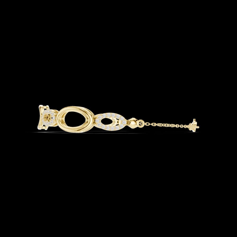 Round 0.58 Carat Lab Grown Diamond Bracelet - Image 6 Round 0.58 Carat Lab Grown Diamond Bracelet, view 6 of 6