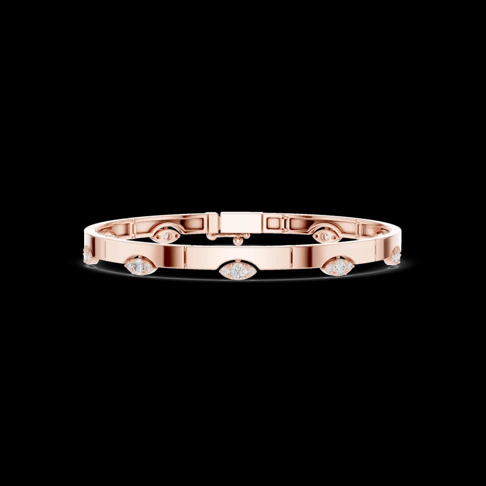 Round 0.62 Carat Lab Grown Diamond Bracelet - Image 1 Round 0.62 Carat Lab Grown Diamond Bracelet, view 1 of 6
