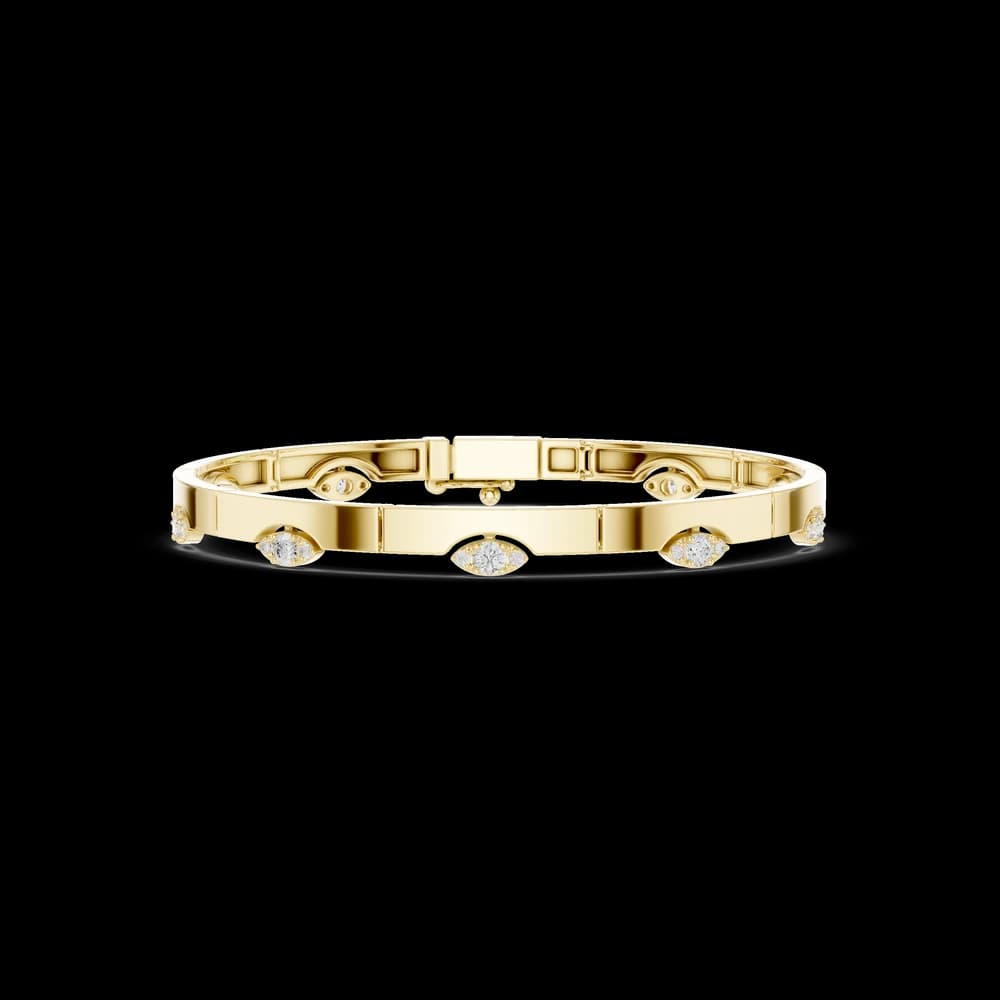 Round 0.62 Carat Lab Grown Diamond Bracelet - Image 3 Round 0.62 Carat Lab Grown Diamond Bracelet, view 3 of 6