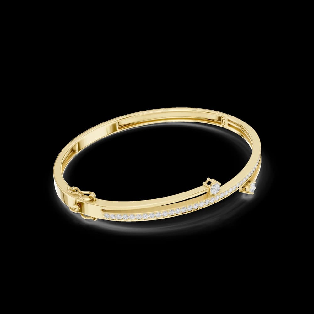 Round 0.80 Carat Lab Grown Diamond Bracelet - Image 4 Round 0.80 Carat Lab Grown Diamond Bracelet, view 4 of 6