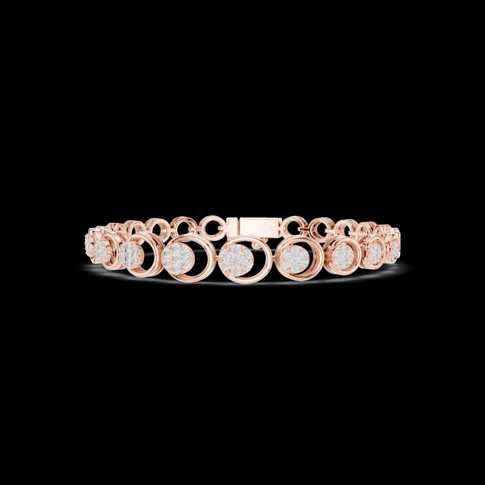 Round 0.83 Carat Lab Grown Diamond Bracelet - Image 1 Round 0.83 Carat Lab Grown Diamond Bracelet, view 1 of 6