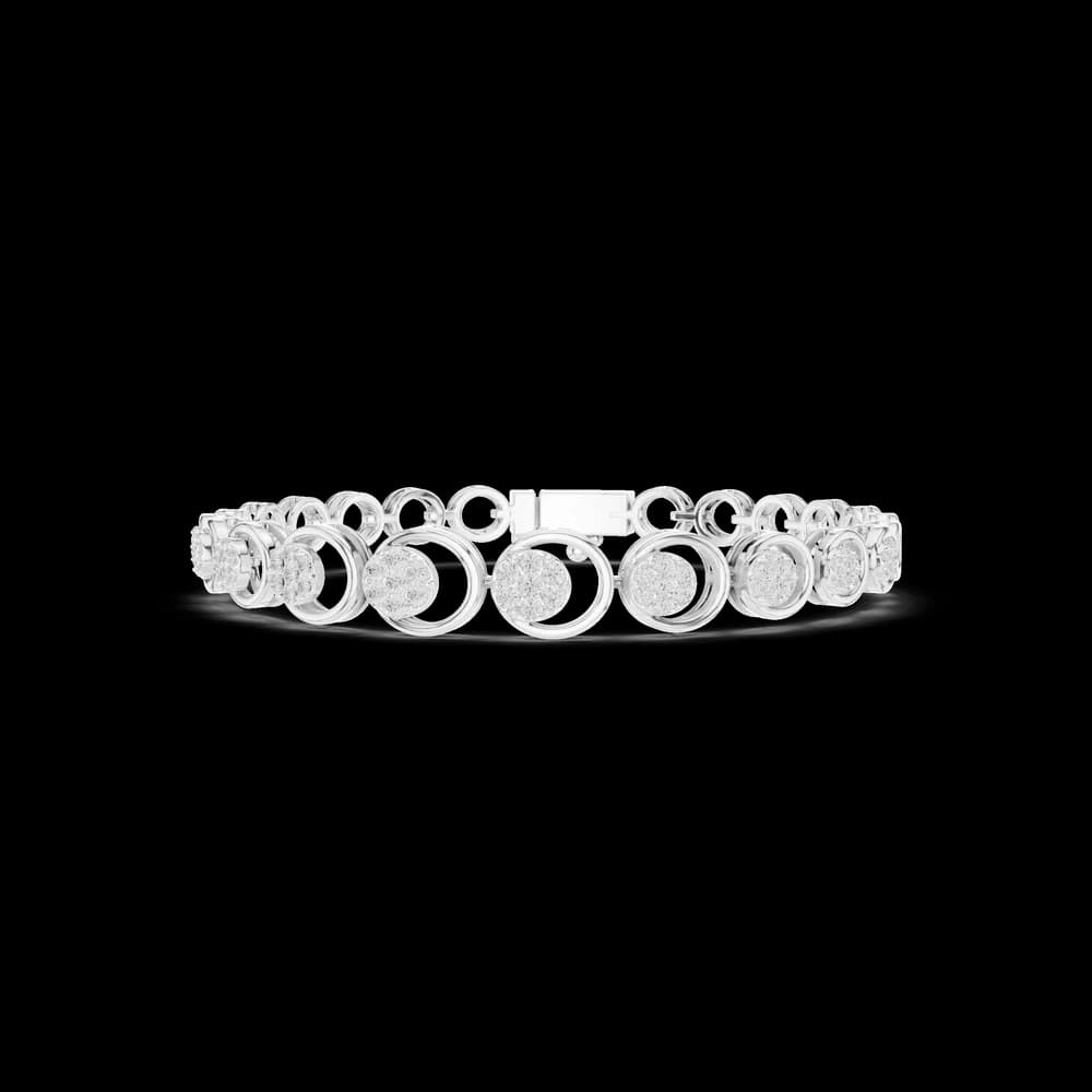 Round 0.83 Carat Lab Grown Diamond Bracelet - Image 2 Round 0.83 Carat Lab Grown Diamond Bracelet, view 2 of 6