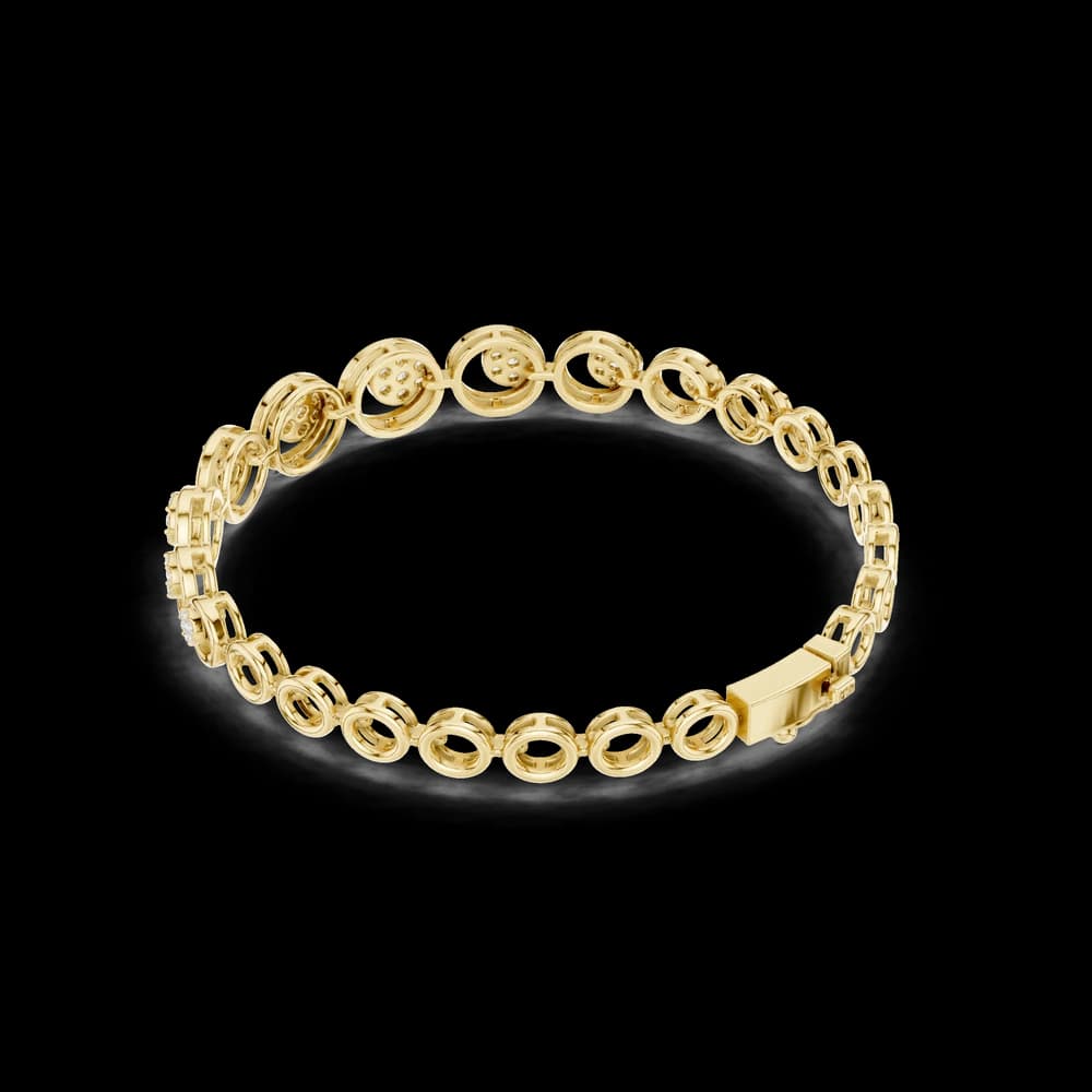 Round 0.83 Carat Lab Grown Diamond Bracelet - Image 5 Round 0.83 Carat Lab Grown Diamond Bracelet, view 5 of 6