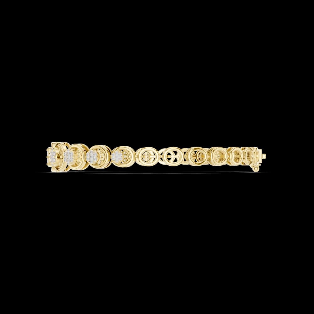 Round 0.83 Carat Lab Grown Diamond Bracelet - Image 6 Round 0.83 Carat Lab Grown Diamond Bracelet, view 6 of 6