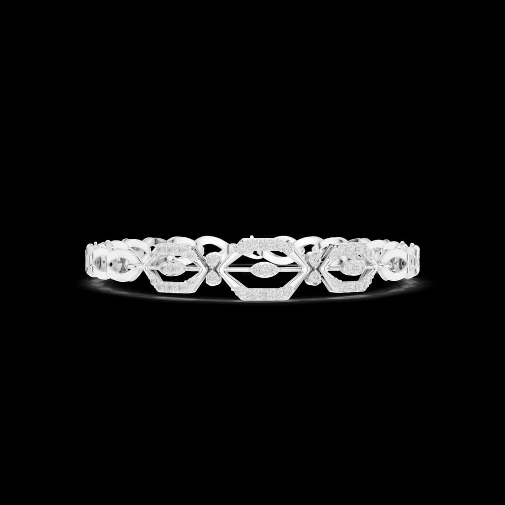 Round 0.89 Carat Lab Grown Diamond Bracelet - Image 2 Round 0.89 Carat Lab Grown Diamond Bracelet, view 2 of 6