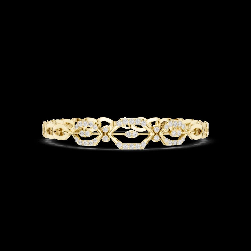 Round 0.89 Carat Lab Grown Diamond Bracelet - Image 3 Round 0.89 Carat Lab Grown Diamond Bracelet, view 3 of 6