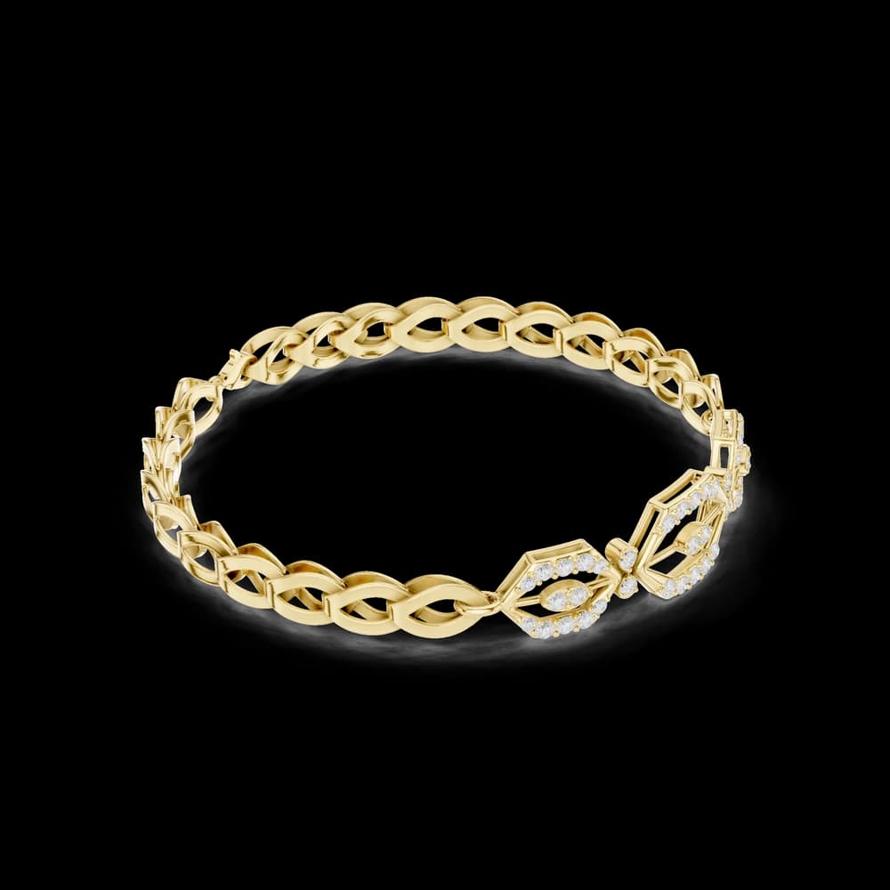 Round 0.89 Carat Lab Grown Diamond Bracelet - Image 4 Round 0.89 Carat Lab Grown Diamond Bracelet, view 4 of 6