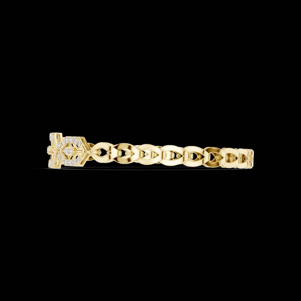 Round 0.89 Carat Lab Grown Diamond Bracelet - Image 6 Round 0.89 Carat Lab Grown Diamond Bracelet, view 6 of 6