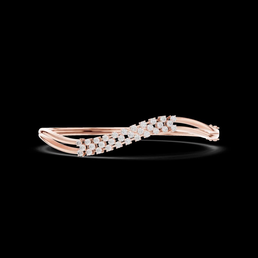 Round 0.96 Carat Lab Grown Diamond Bracelet - Image 1 Round 0.96 Carat Lab Grown Diamond Bracelet, view 1 of 6