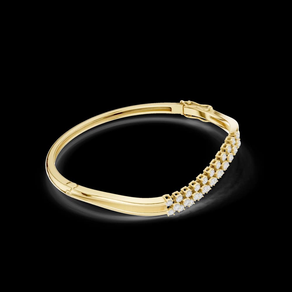 Round 0.96 Carat Lab Grown Diamond Bracelet - Image 4 Round 0.96 Carat Lab Grown Diamond Bracelet, view 4 of 6
