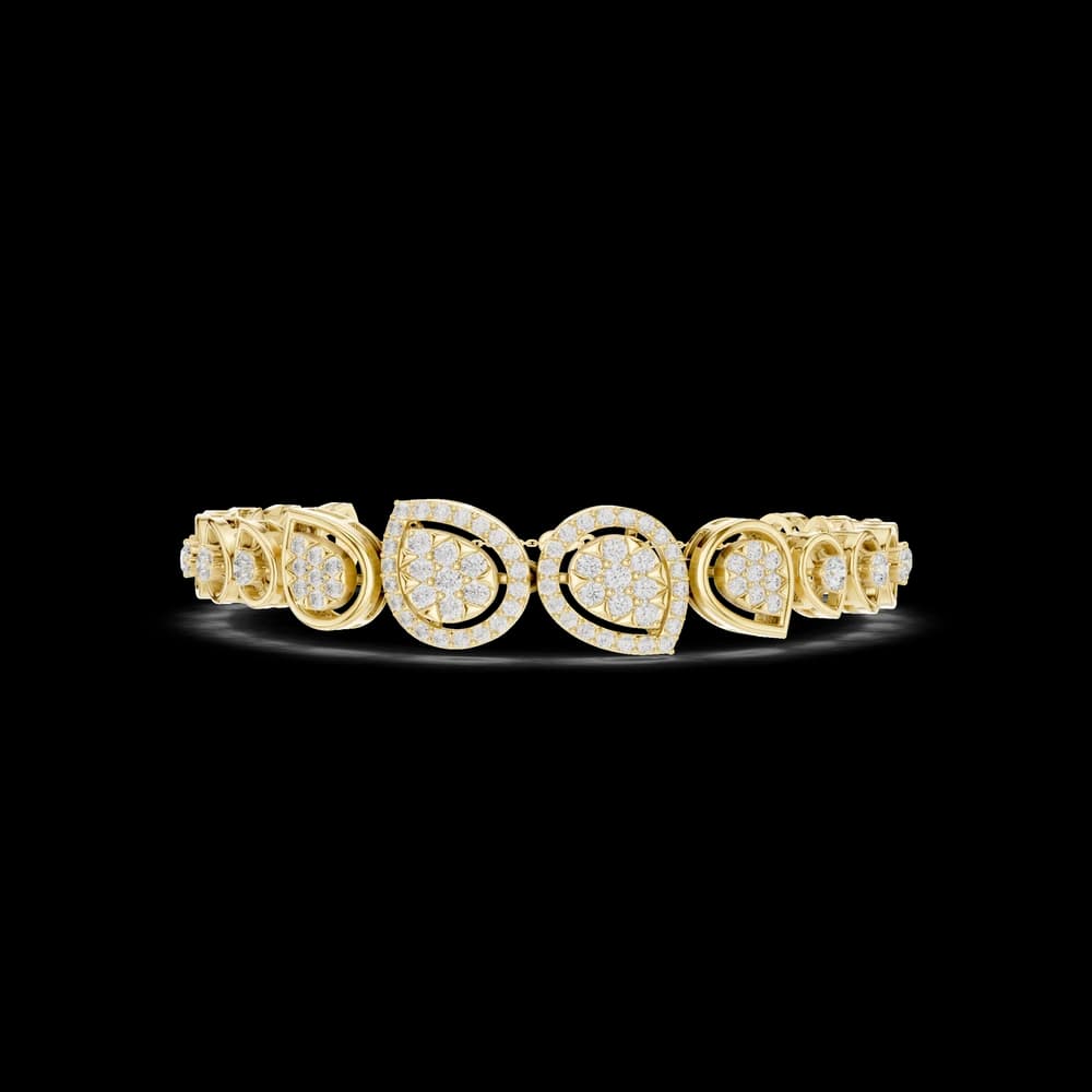 Round 1.73 Carat Lab Grown Diamond Bracelet - Image 3 Round 1.73 Carat Lab Grown Diamond Bracelet, view 3 of 6