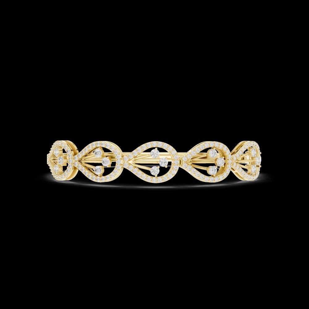 Round 1.75 Carat Lab Grown Diamond Bracelet - Image 3 Round 1.75 Carat Lab Grown Diamond Bracelet, view 3 of 6