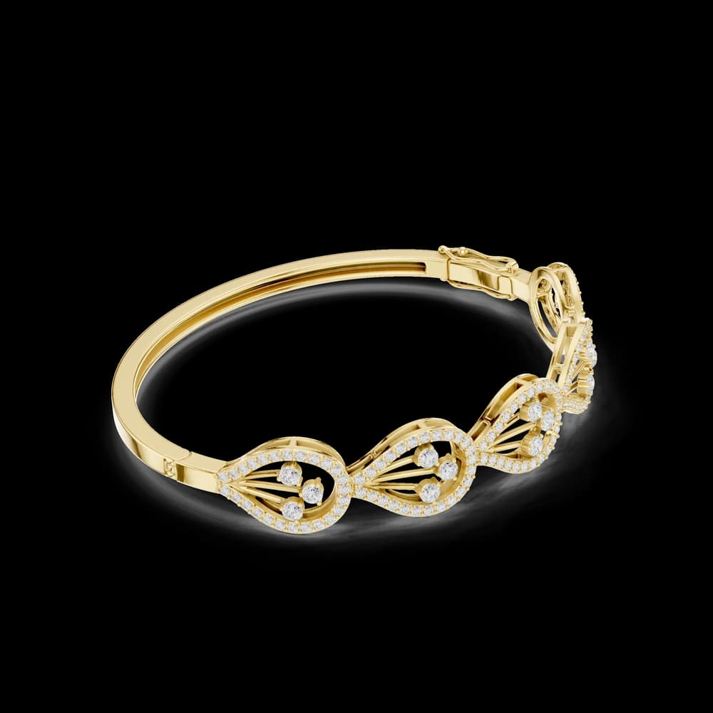 Round 1.75 Carat Lab Grown Diamond Bracelet - Image 4 Round 1.75 Carat Lab Grown Diamond Bracelet, view 4 of 6