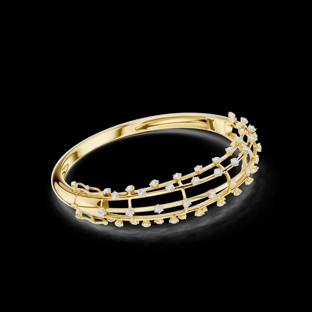 Round 1.91 Carat Lab Grown Diamond Bracelet - Image 4 Round 1.91 Carat Lab Grown Diamond Bracelet, view 4 of 6
