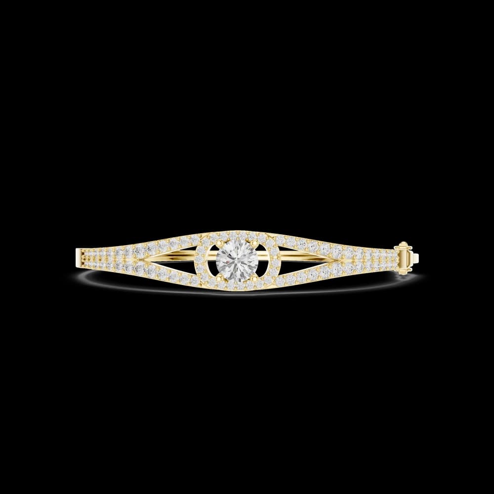 Round 3.02 Carat Lab Grown Diamond Bracelet - Image 3 Round 3.02 Carat Lab Grown Diamond Bracelet, view 3 of 6