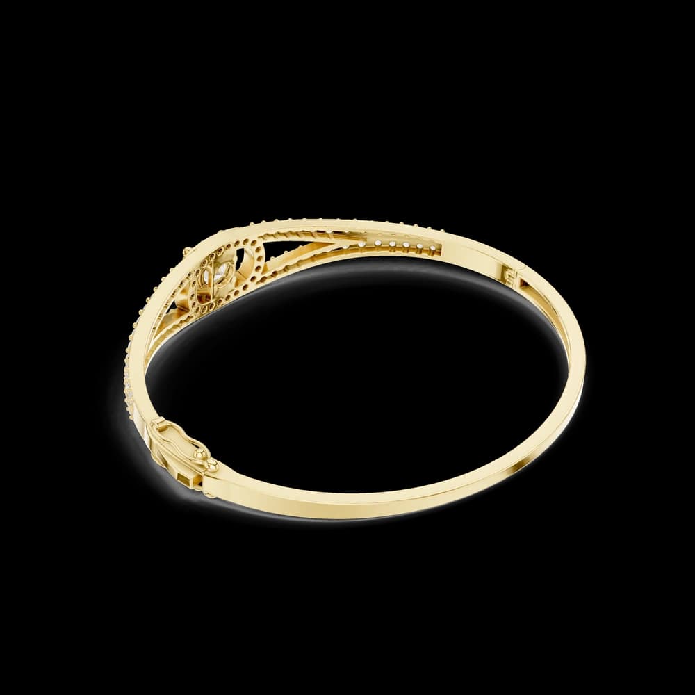 Round 3.02 Carat Lab Grown Diamond Bracelet - Image 5 Round 3.02 Carat Lab Grown Diamond Bracelet, view 5 of 6