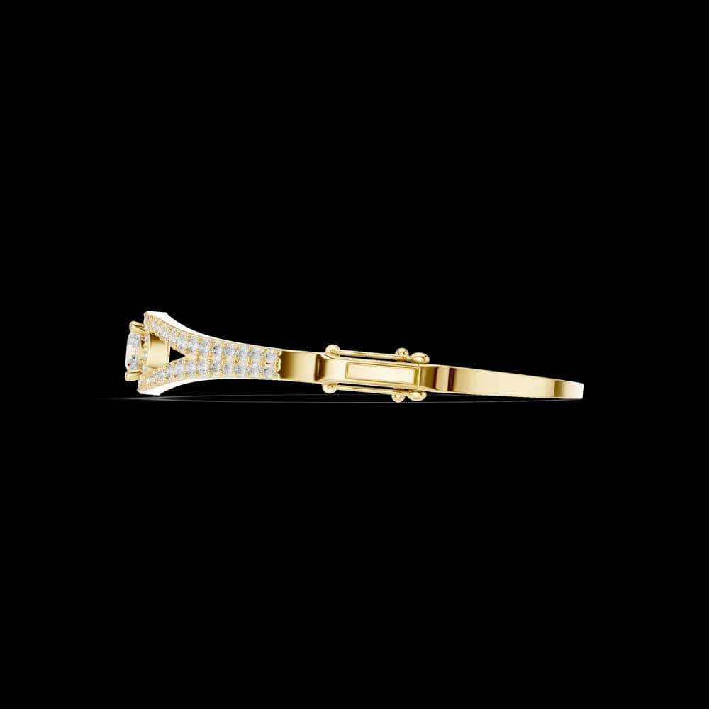 Round 3.02 Carat Lab Grown Diamond Bracelet - Image 6 Round 3.02 Carat Lab Grown Diamond Bracelet, view 6 of 6