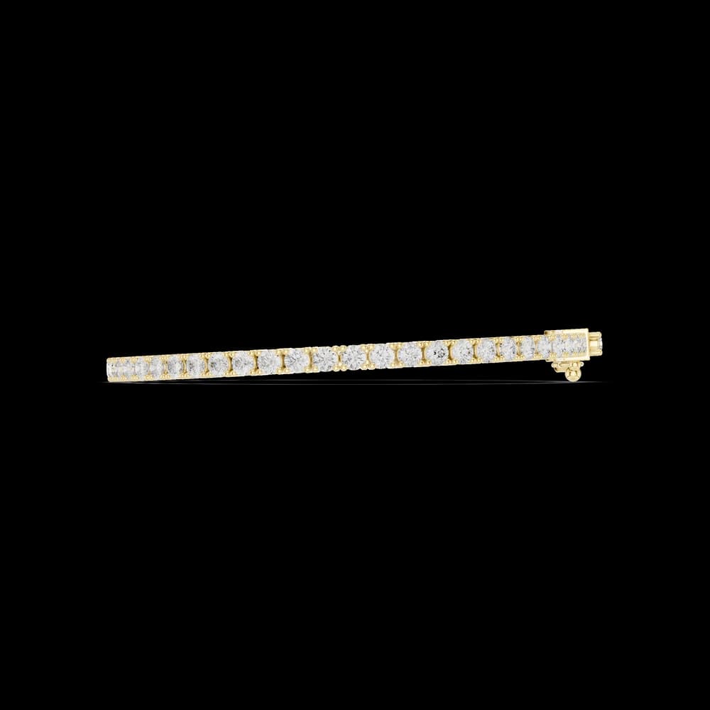 The Classic Round Solitaire Tennis Bracelet - Image 7 The Classic Round Solitaire Tennis Bracelet, view 7 of 7