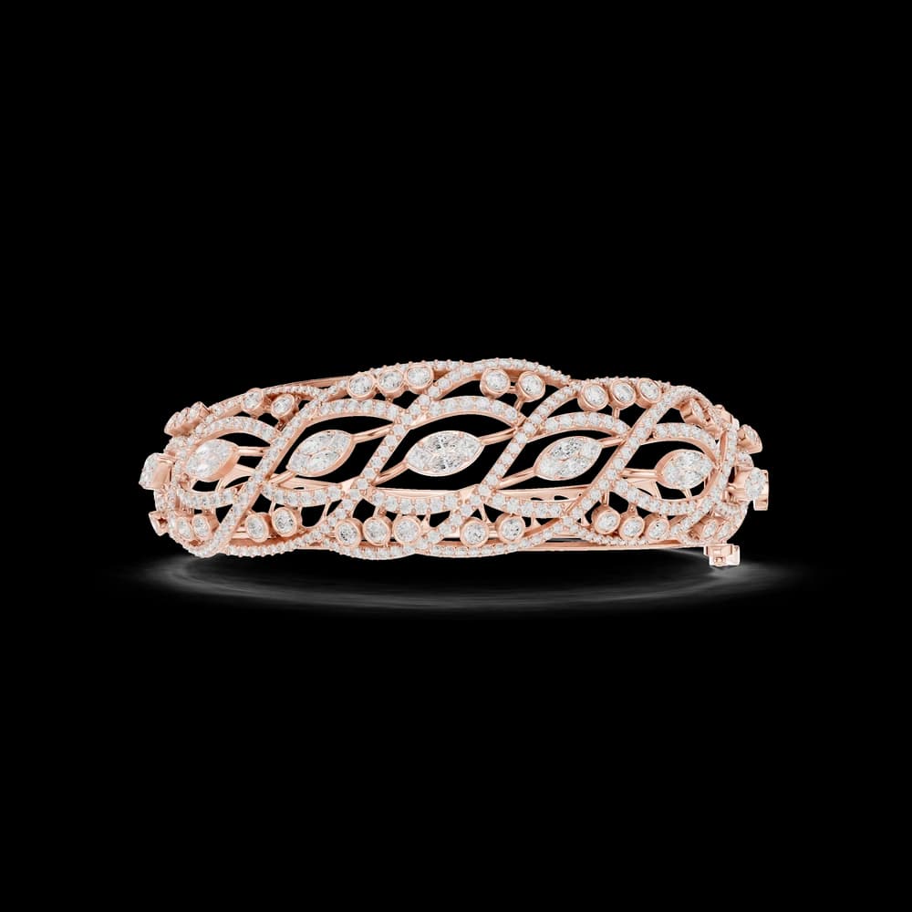 Round 4.72 Carat Lab Grown Diamond Bracelet - Image 1 Round 4.72 Carat Lab Grown Diamond Bracelet, view 1 of 6