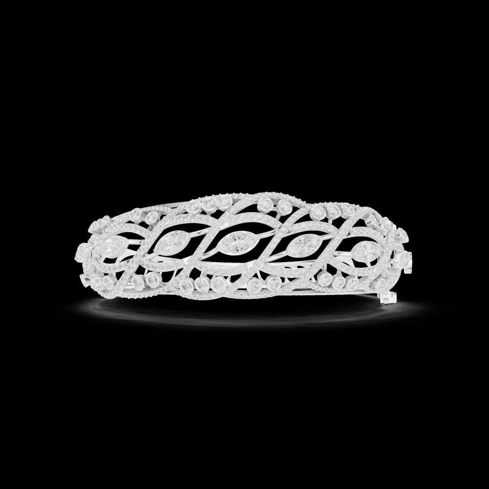 Round 4.72 Carat Lab Grown Diamond Bracelet - Image 2 Round 4.72 Carat Lab Grown Diamond Bracelet, view 2 of 6
