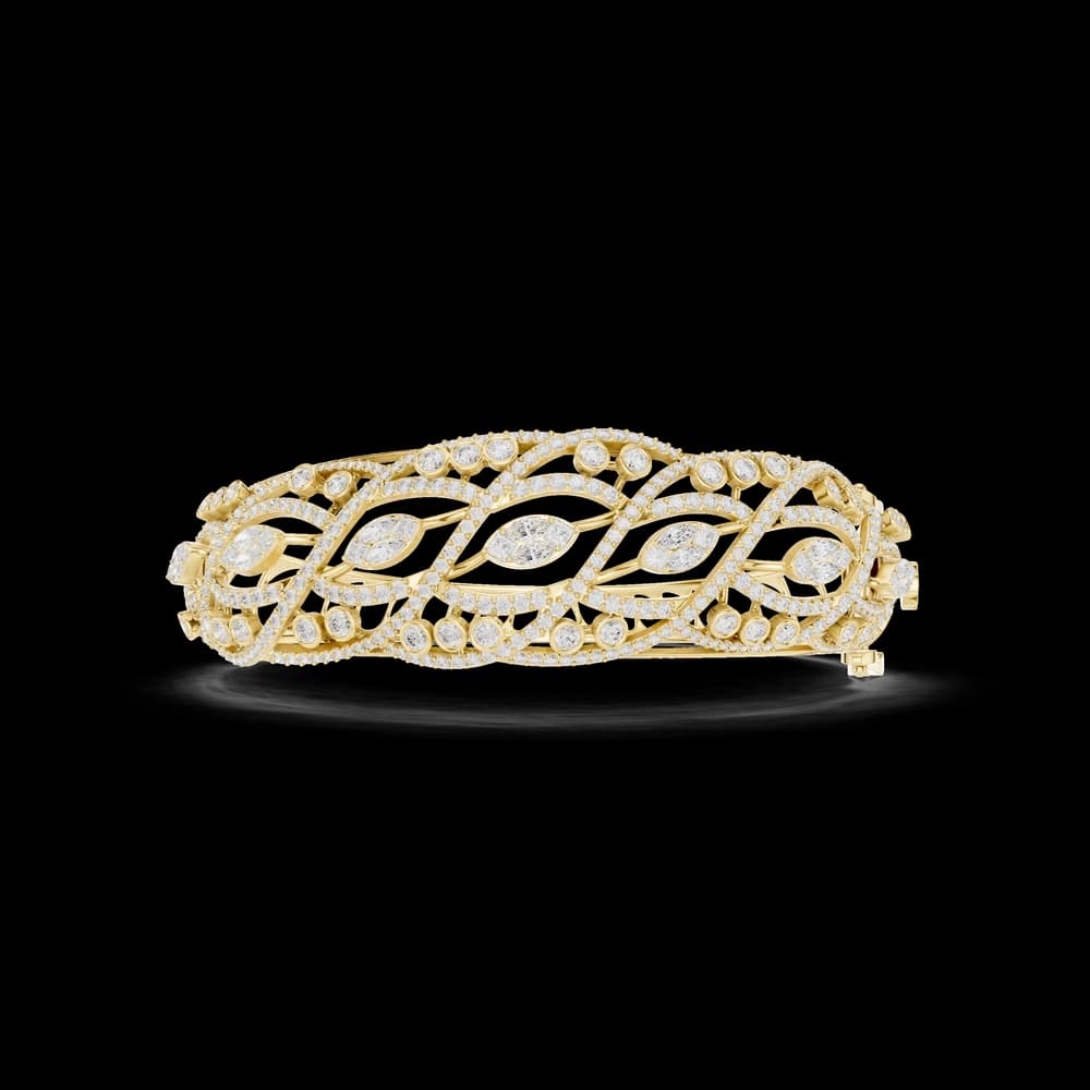 Round 4.72 Carat Lab Grown Diamond Bracelet - Image 3 Round 4.72 Carat Lab Grown Diamond Bracelet, view 3 of 6