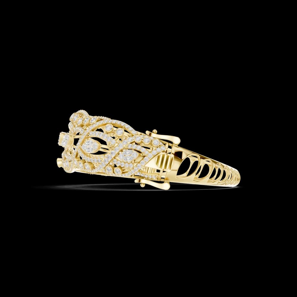 Round 4.72 Carat Lab Grown Diamond Bracelet - Image 6 Round 4.72 Carat Lab Grown Diamond Bracelet, view 6 of 6