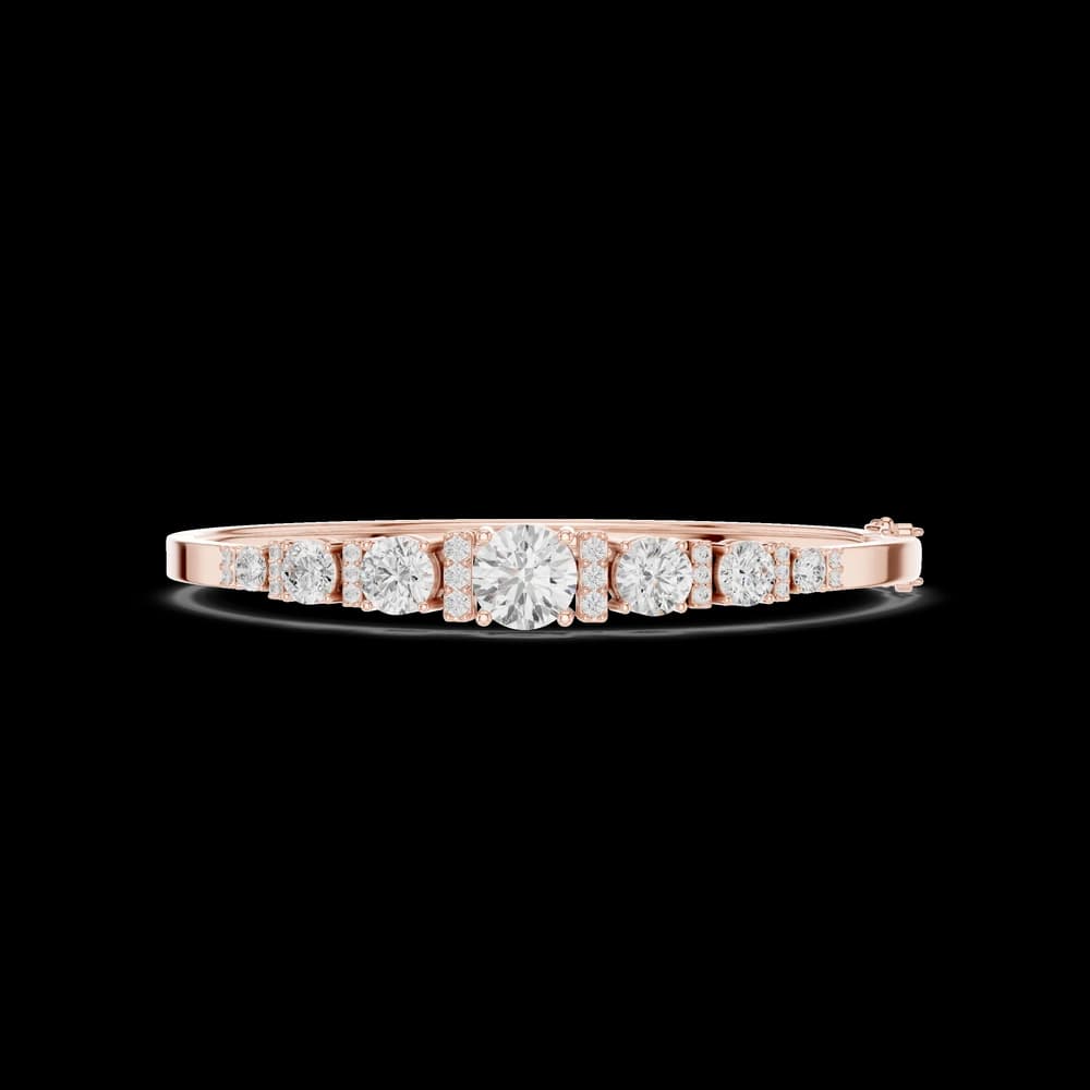 Round 5.14 Carat Lab Grown Diamond Bracelet - Image 1 Round 5.14 Carat Lab Grown Diamond Bracelet, view 1 of 6