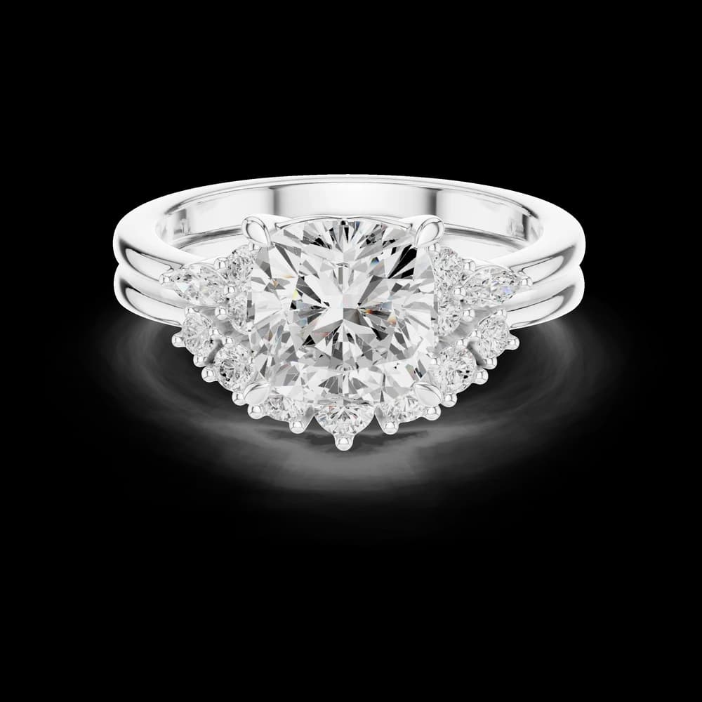 Royal Crown Lab Grown Diamond Ring - Image 2 Royal Crown Lab Grown Diamond Ring, view 2 of 6