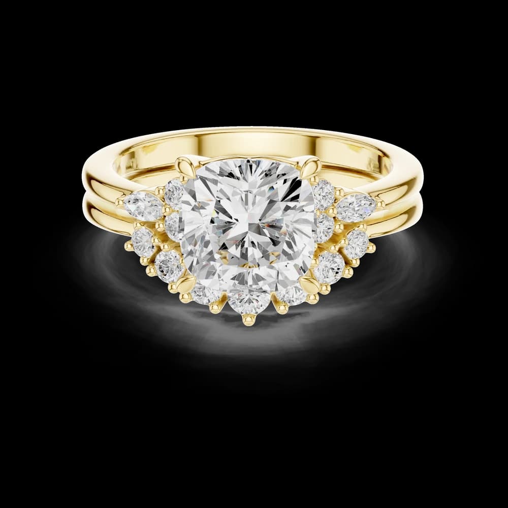 Royal Crown Lab Grown Diamond Ring - Image 3 Royal Crown Lab Grown Diamond Ring, view 3 of 6