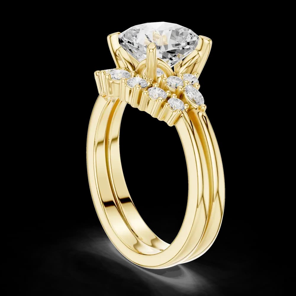 Royal Crown Lab Grown Diamond Ring - Image 4 Royal Crown Lab Grown Diamond Ring, view 4 of 6