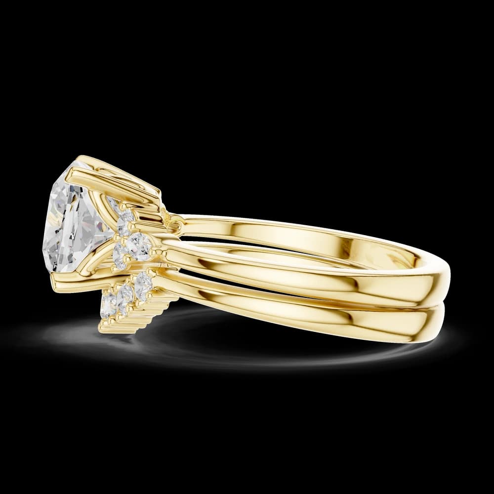 Royal Crown Lab Grown Diamond Ring - Image 6 Royal Crown Lab Grown Diamond Ring, view 6 of 6