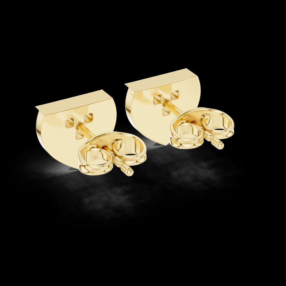 Royal Flush lab grown diamond earring design - Image 5 Royal Flush lab grown diamond earring design, view 5 of 5