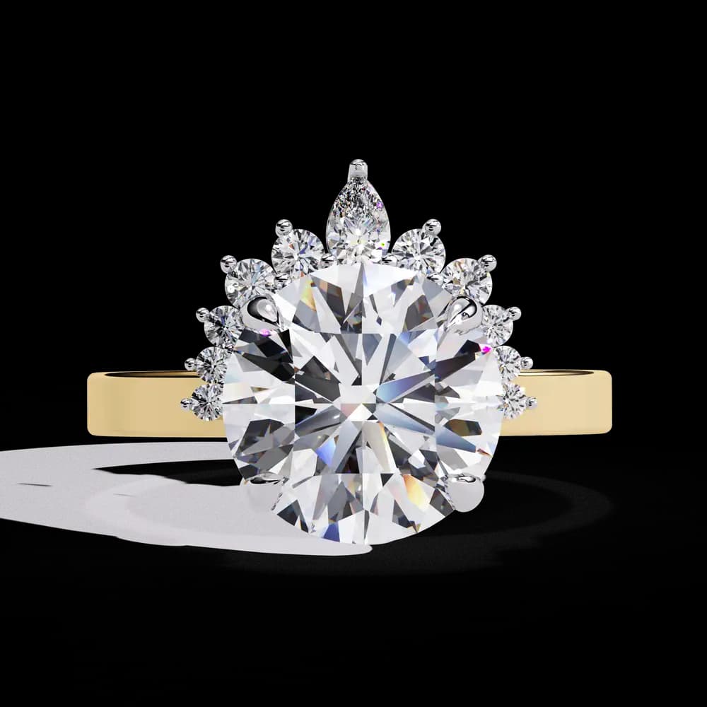 Royal Radiance Lab Grown Diamond Solitaire Ring - Image 1 Royal Radiance Lab Grown Diamond Solitaire Ring, view 1 of 13