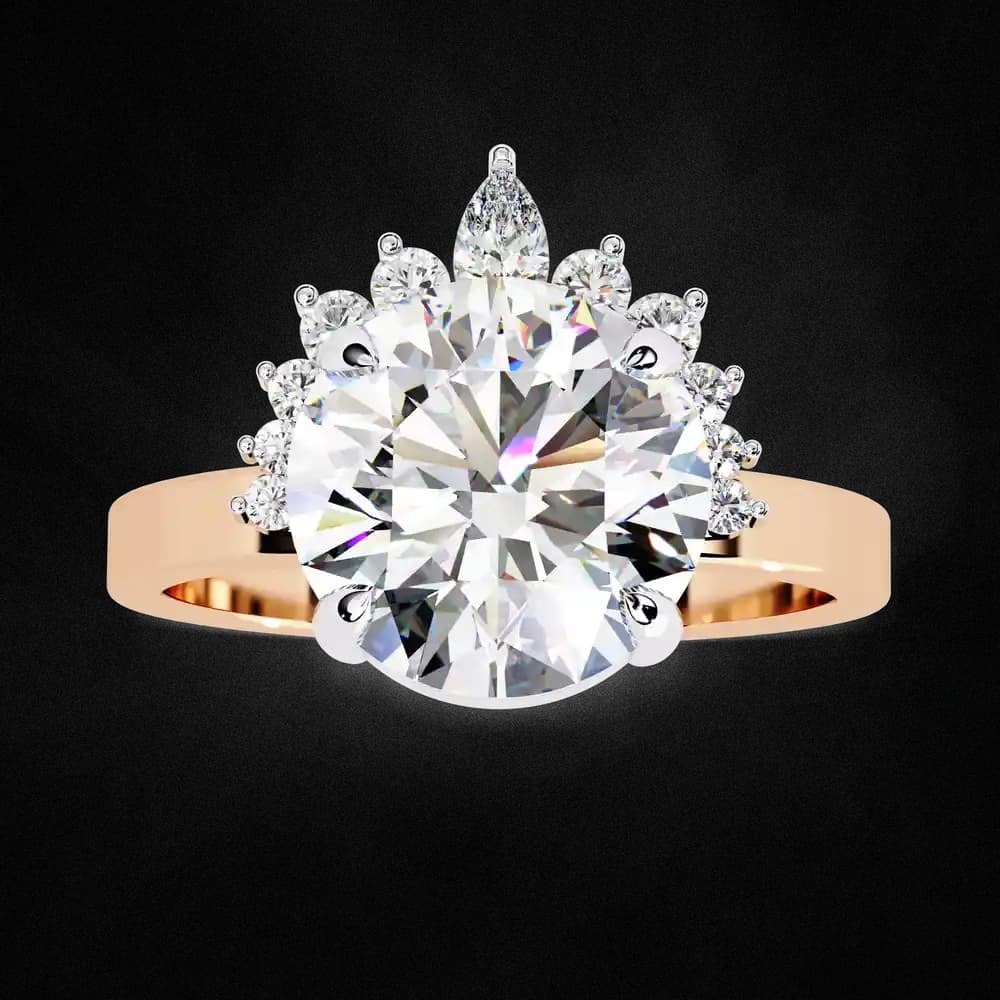 Royal Radiance Lab Grown Diamond Solitaire Ring - Image 4 Royal Radiance Lab Grown Diamond Solitaire Ring, view 4 of 13
