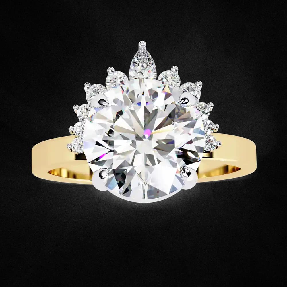 Royal Radiance Lab Grown Diamond Solitaire Ring - Image 6 Royal Radiance Lab Grown Diamond Solitaire Ring, view 6 of 13