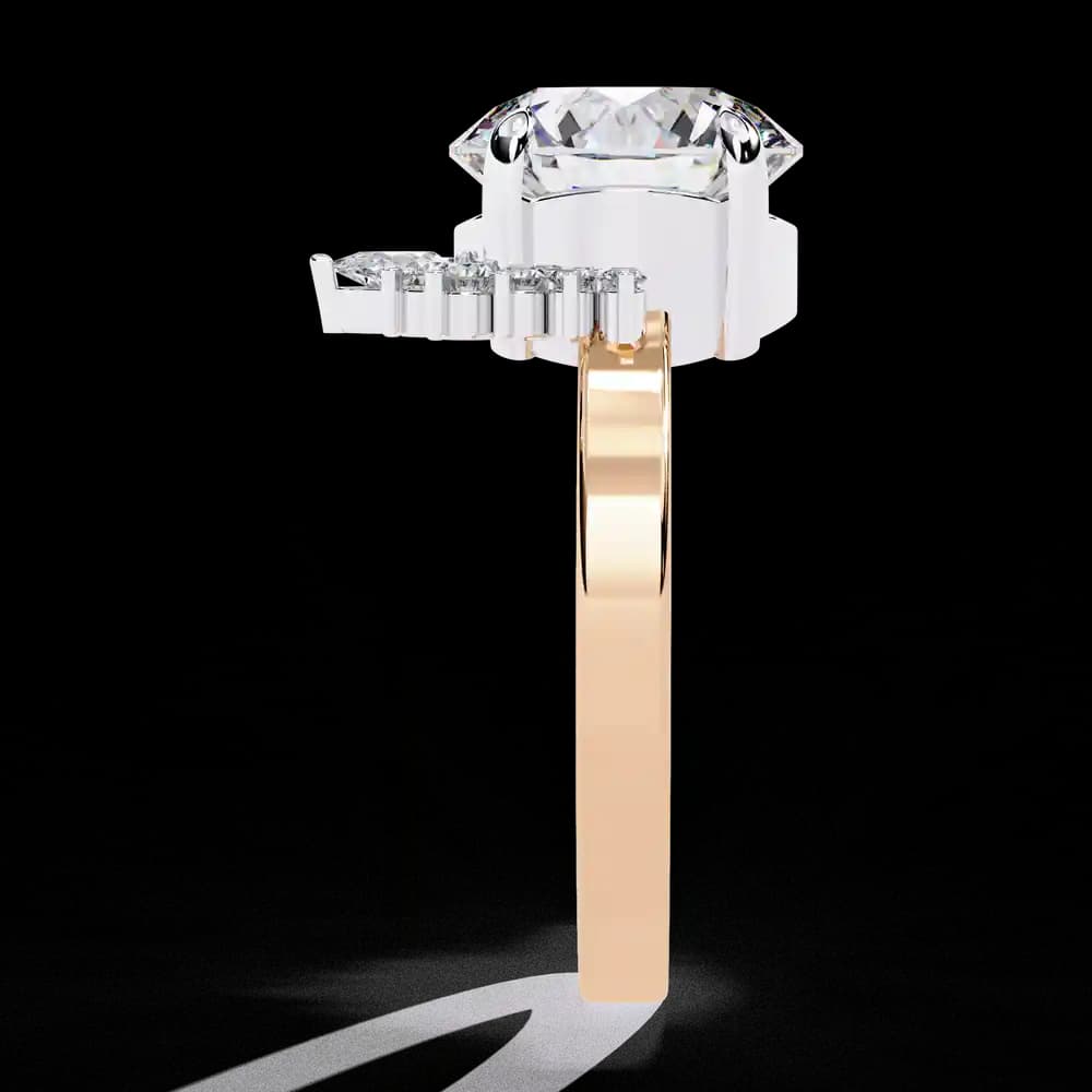 Royal Radiance Lab Grown Diamond Solitaire Ring - Image 9 Royal Radiance Lab Grown Diamond Solitaire Ring, view 9 of 13