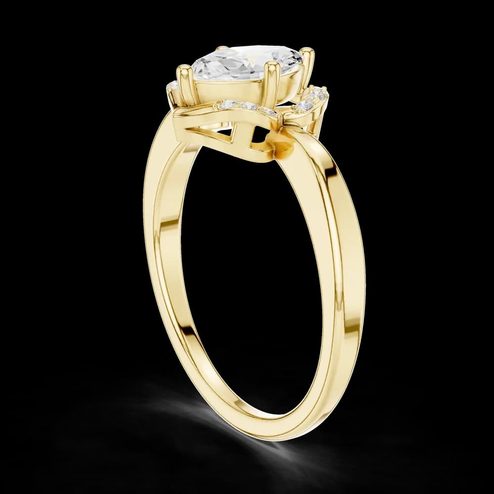 Royal Rose Lab Grown Diamond Ring - Image 4 Royal Rose Lab Grown Diamond Ring, view 4 of 6