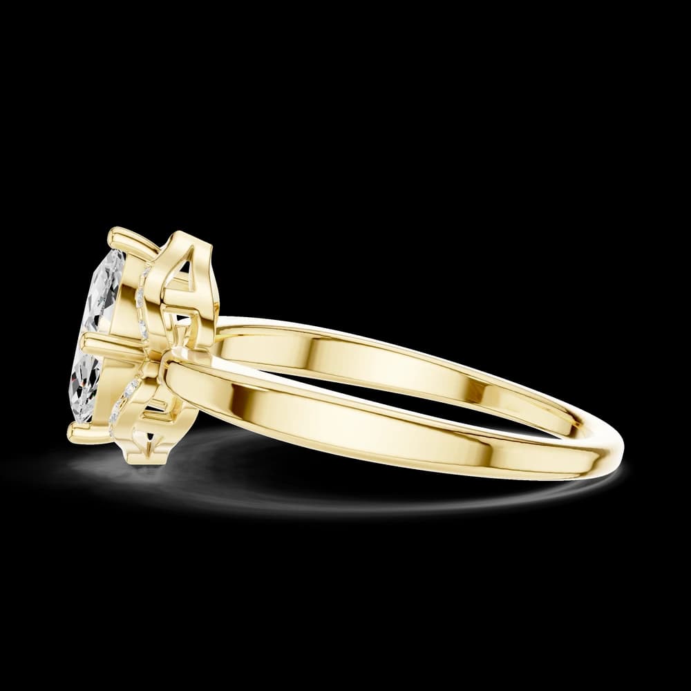 Royal Rose Lab Grown Diamond Ring - Image 6 Royal Rose Lab Grown Diamond Ring, view 6 of 6