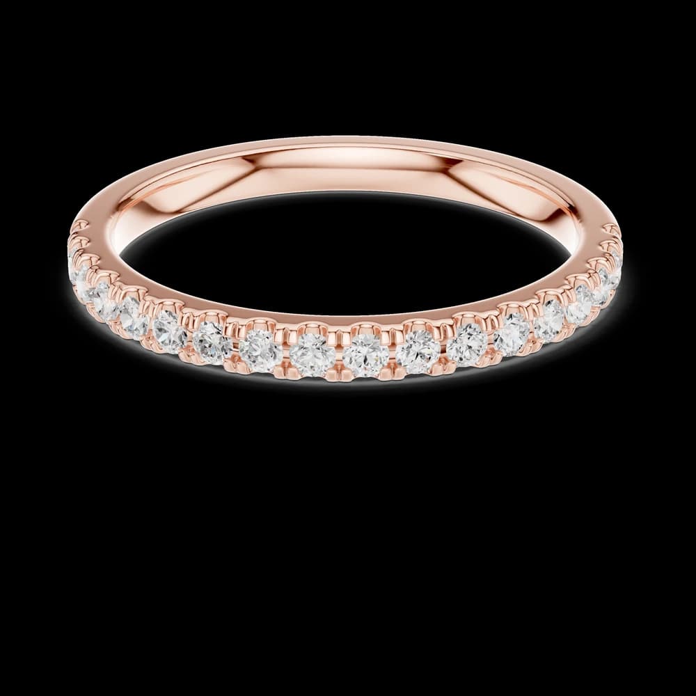 Petite Round Lab-Grown Diamond Ring - Image 2 Petite Round Lab-Grown Diamond Ring, view 2 of 7