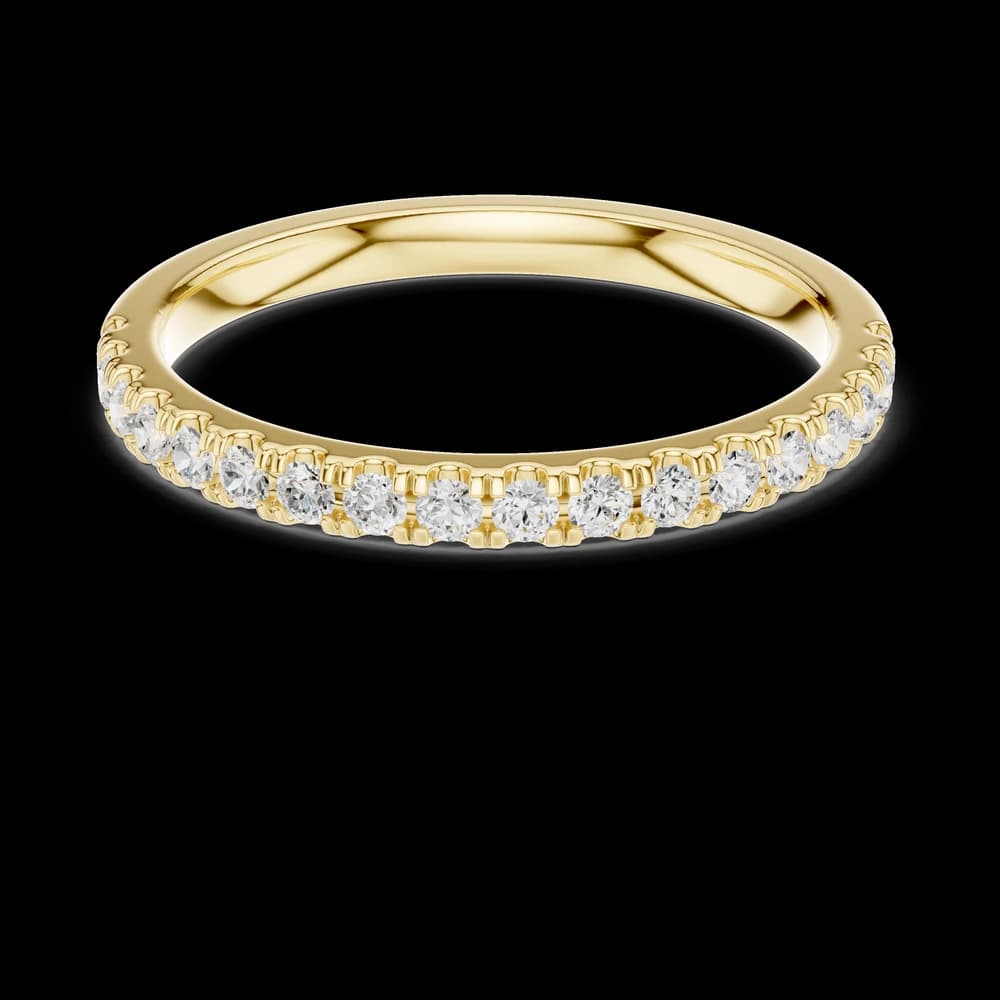 Petite Round Lab-Grown Diamond Ring - Image 4 Petite Round Lab-Grown Diamond Ring, view 4 of 7
