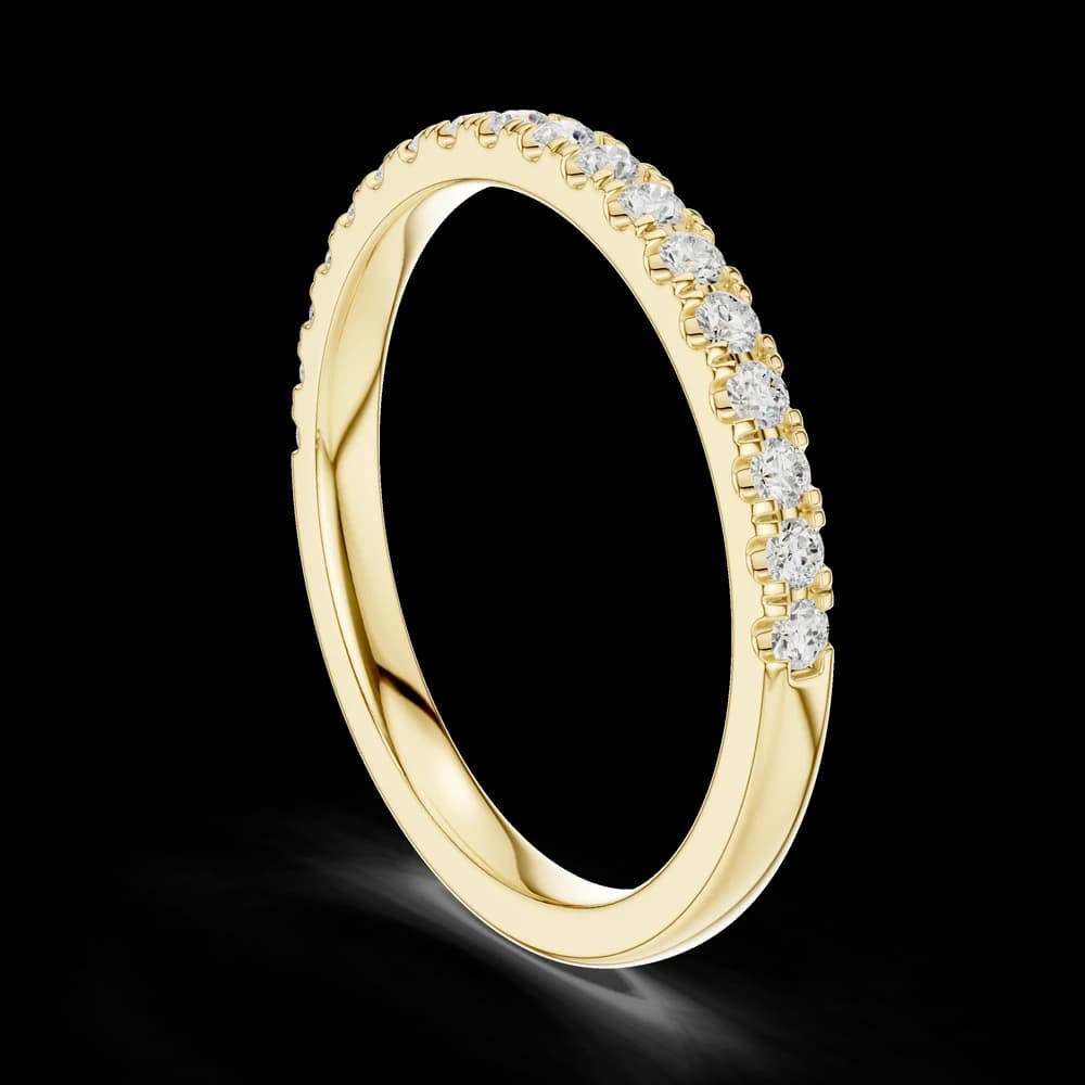Petite Round Lab-Grown Diamond Ring - Image 5 Petite Round Lab-Grown Diamond Ring, view 5 of 7