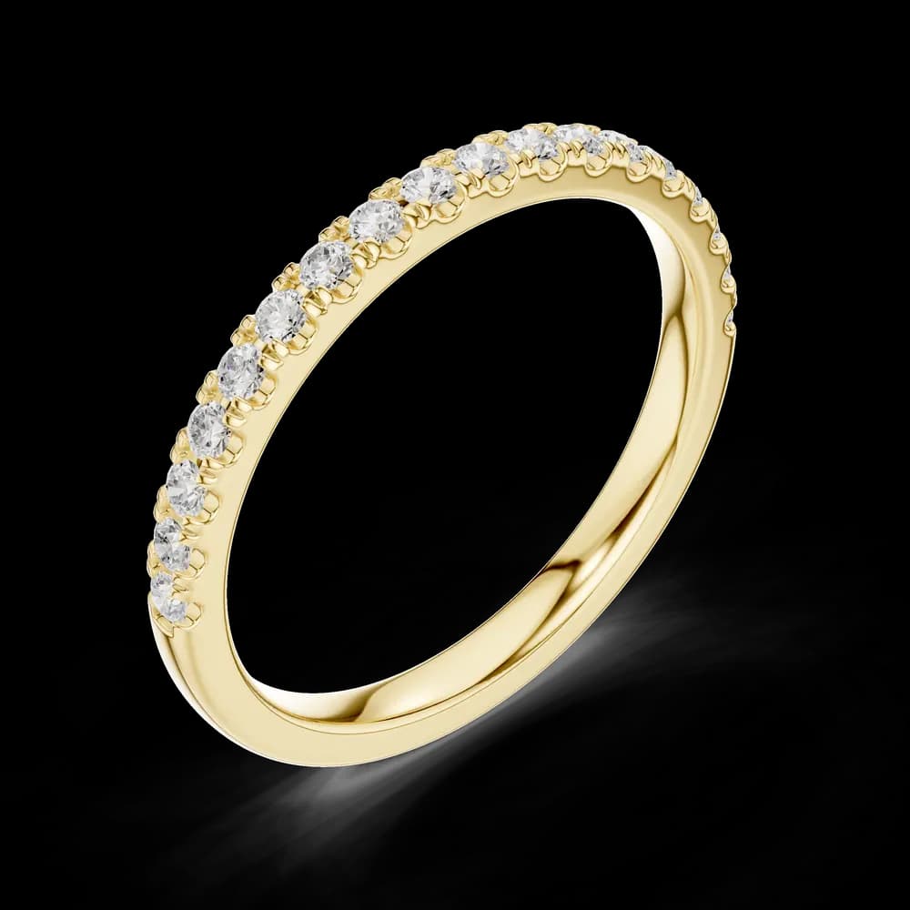 Petite Round Lab-Grown Diamond Ring - Image 6 Petite Round Lab-Grown Diamond Ring, view 6 of 7