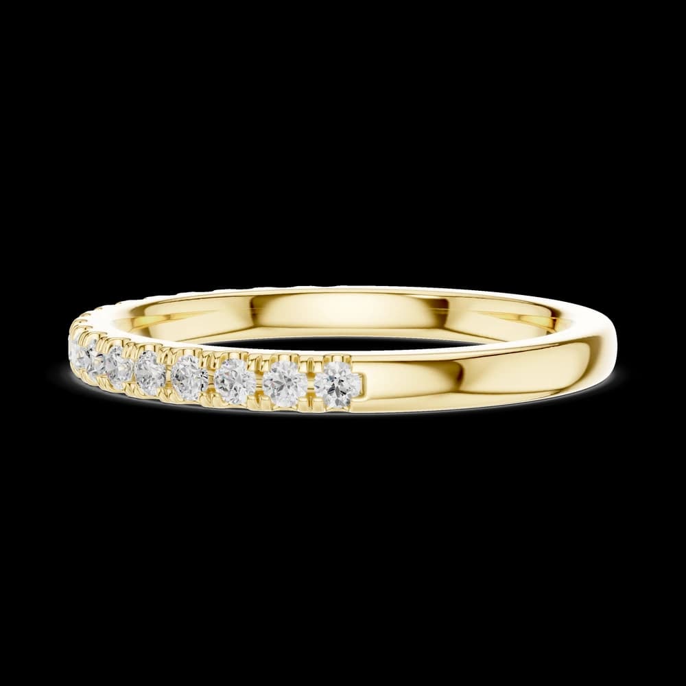 Petite Round Lab-Grown Diamond Ring - Image 7 Petite Round Lab-Grown Diamond Ring, view 7 of 7