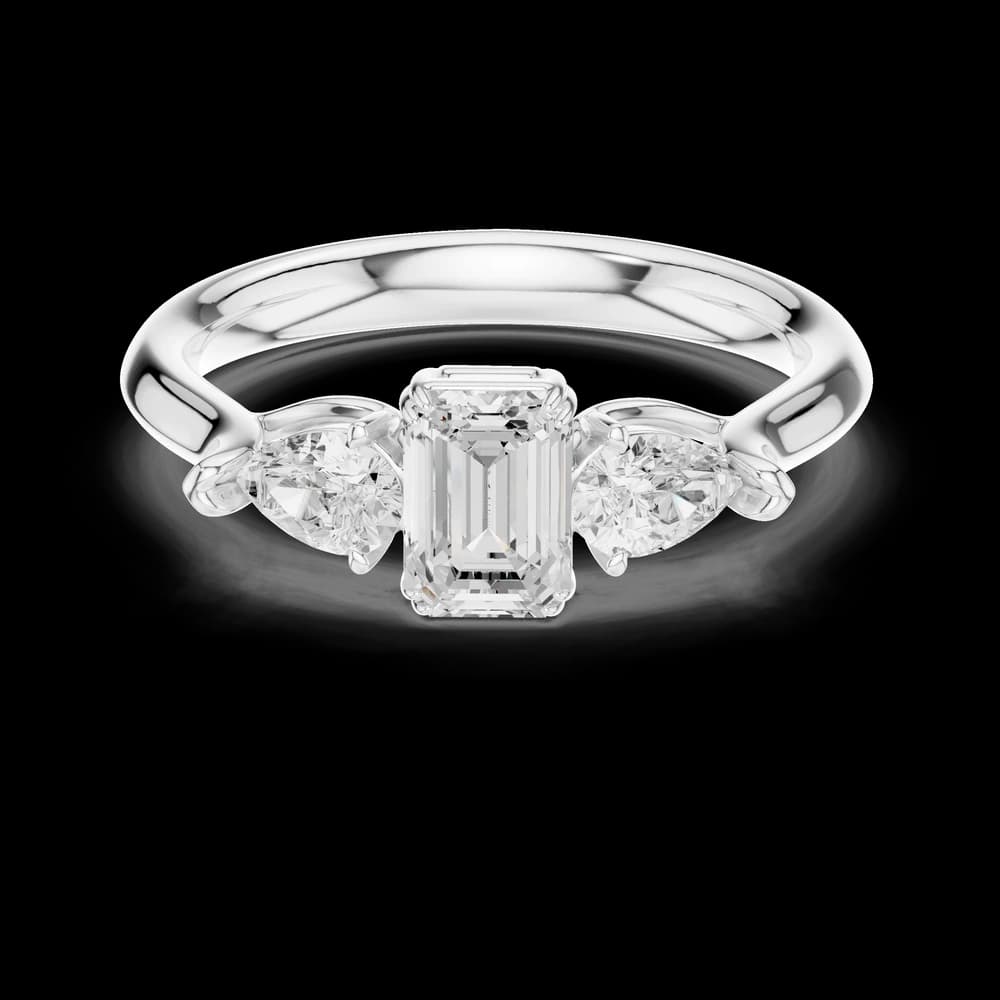 Saber Spark Lab Grown Diamond Ring - Image 2 Saber Spark Lab Grown Diamond Ring, view 2 of 6