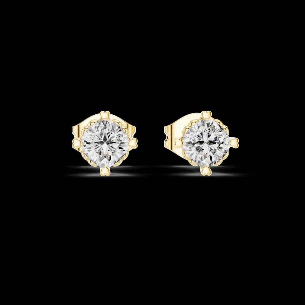 Scintillant Lab grown diamond Earrings design - Image 3 Scintillant Lab grown diamond Earrings design, view 3 of 6