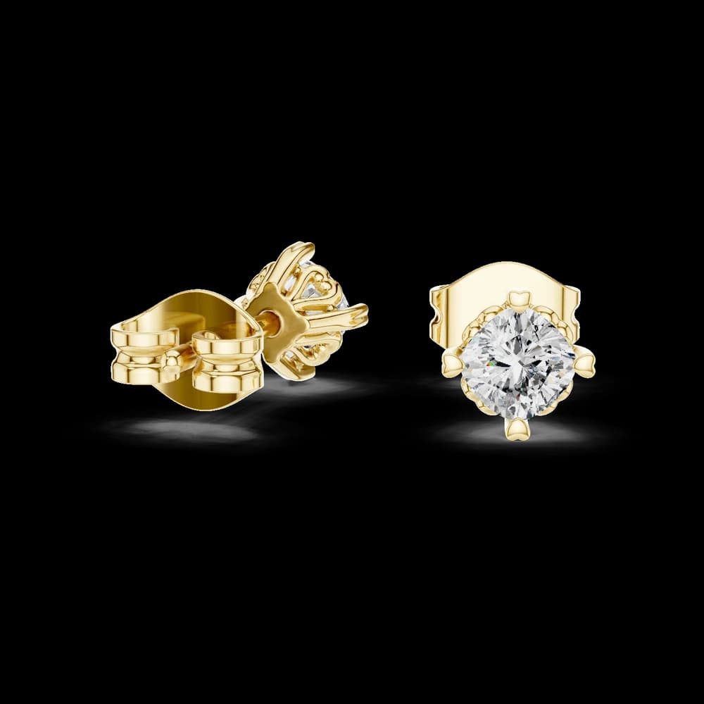 Scintillant Lab grown diamond Earrings design - Image 4 Scintillant Lab grown diamond Earrings design, view 4 of 6