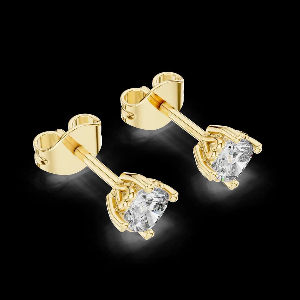 Scintillant Lab grown diamond Earrings design - Image 5 Scintillant Lab grown diamond Earrings design, view 5 of 6