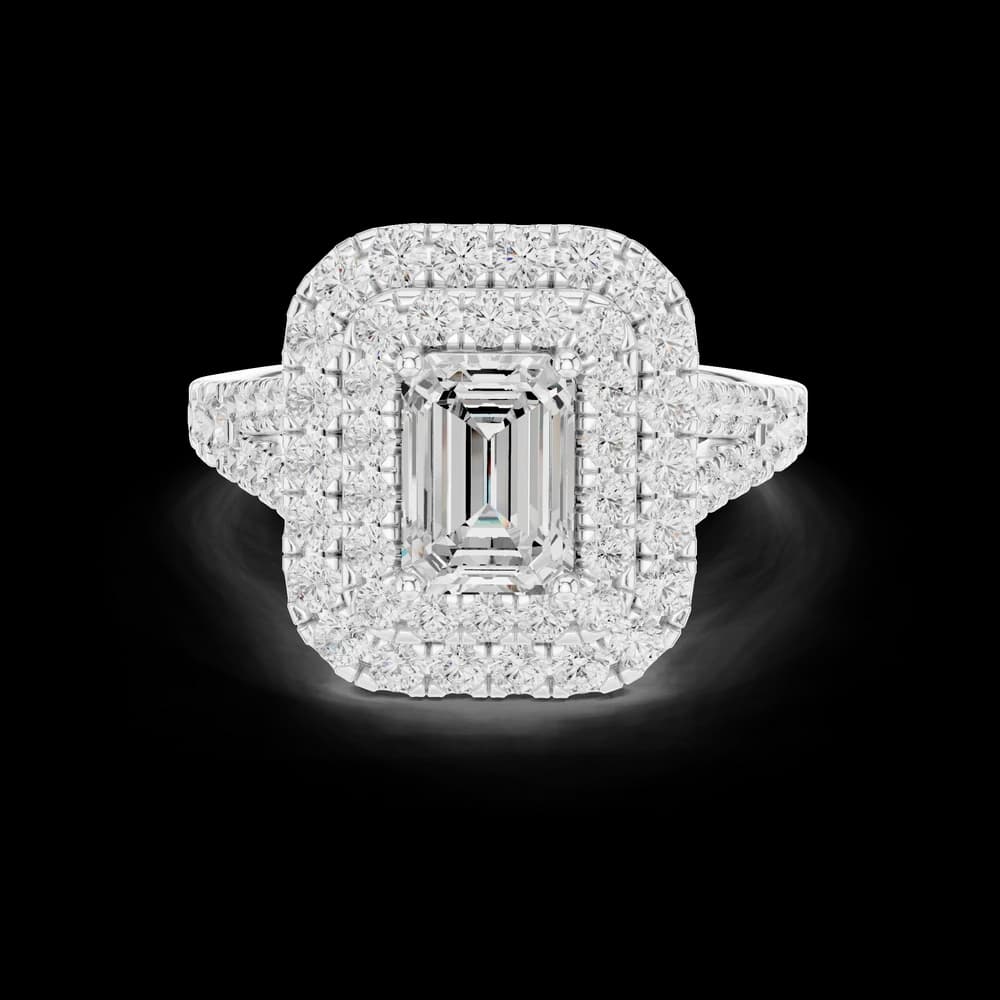 Sculpted Wave Lab Grown Diamond Ring - Image 2 Sculpted Wave Lab Grown Diamond Ring, view 2 of 6